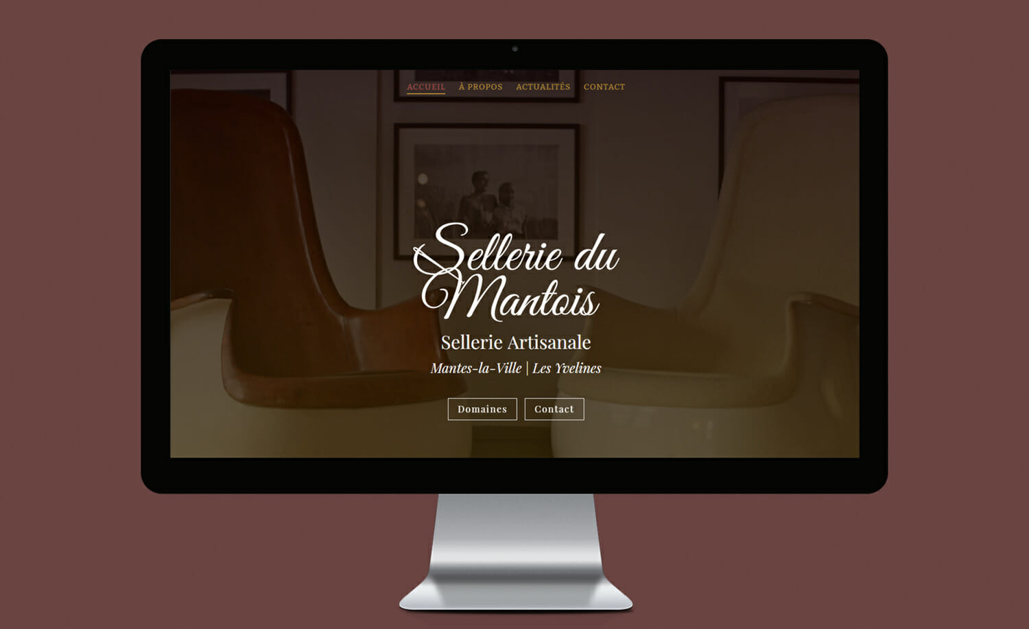 Un site web flambant neuf pour la Sellerie du Mantois